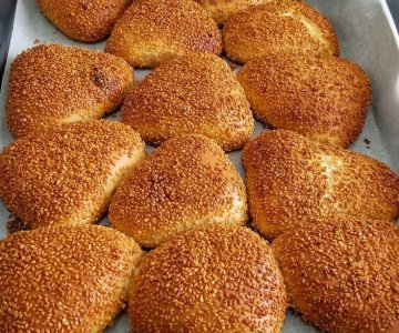 Krem Peynir Simit Poğaça